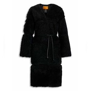 ZIMMERMANN Kaleidoscope Belted Shearling Coat